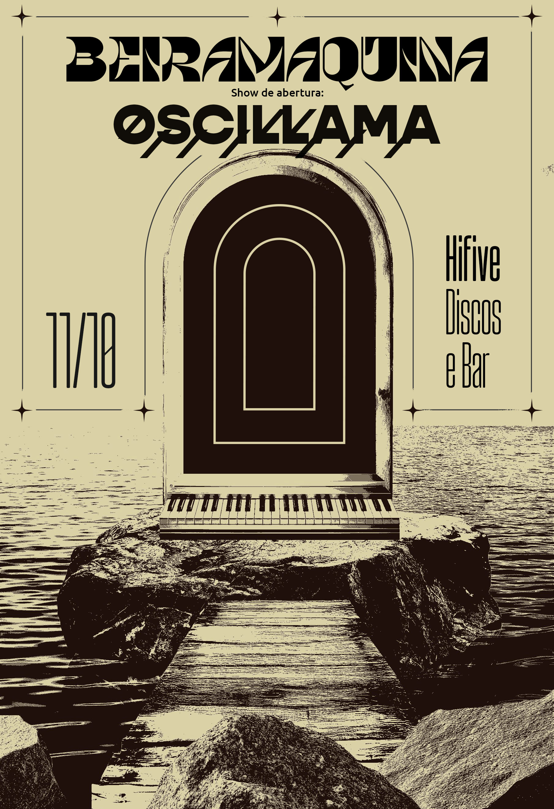 Beiramaquina show poster
